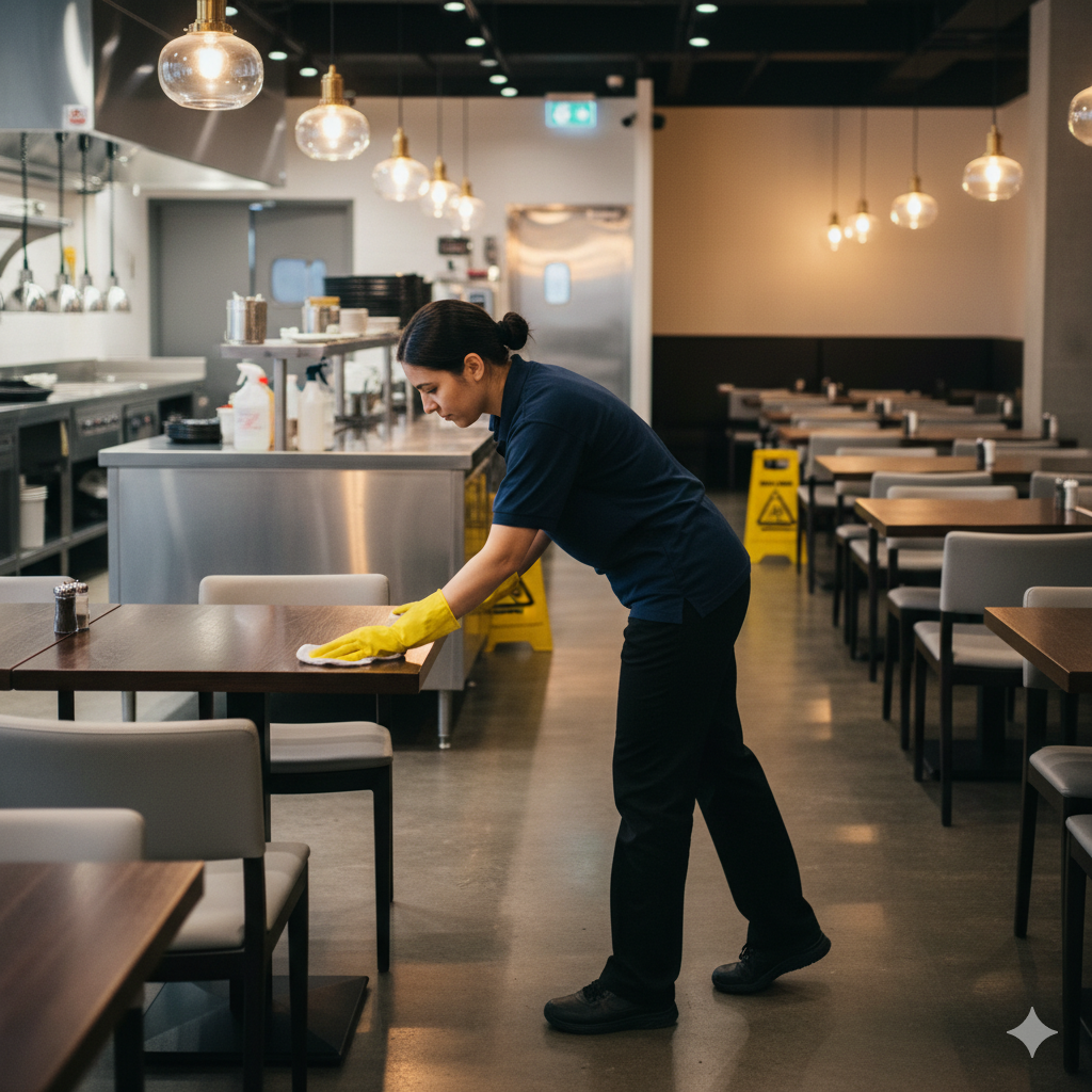 restaurant cleaning
